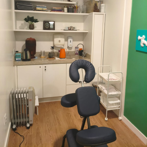 Foto de detalhe da clínica